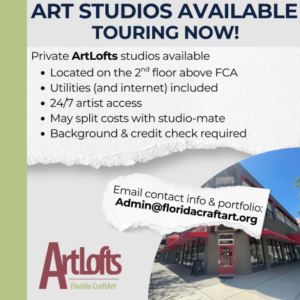 Art Studio Available