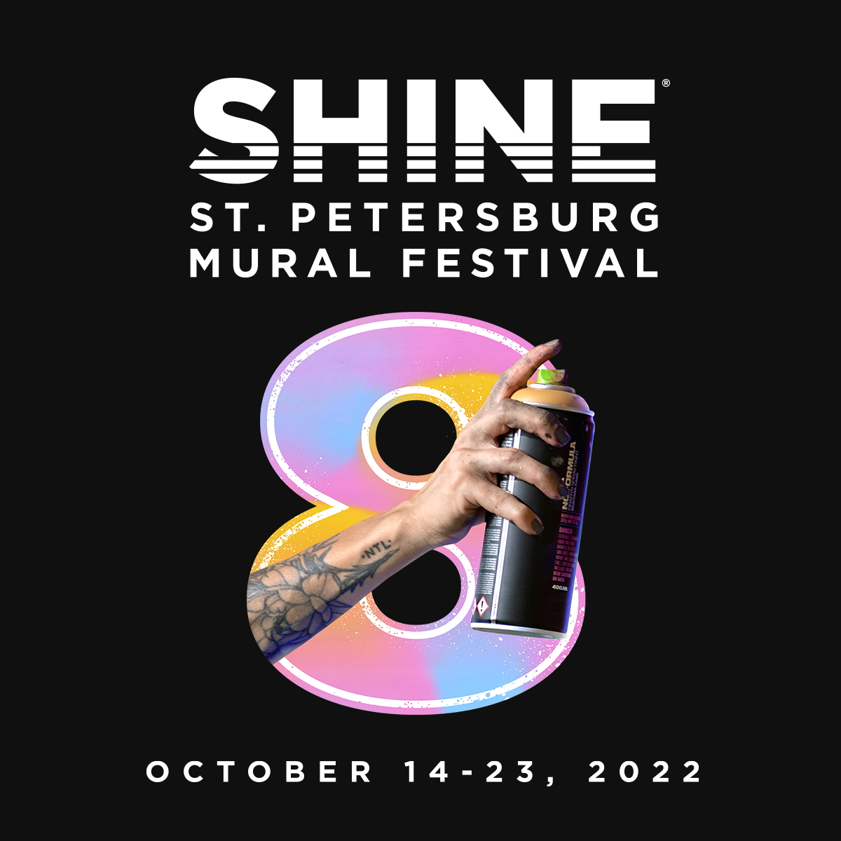 SHINE Murals in St. Pete, FL St. Pete Arts Alliance