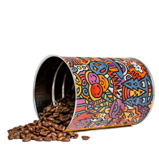 Chad Mize Kahwa Coffee Art Cannister